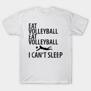 Volleyball Sport Team Play Gift T-Shirt